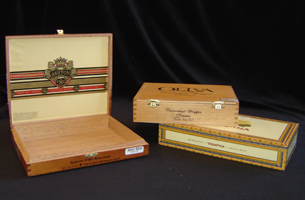Cigar Box for Music Movement