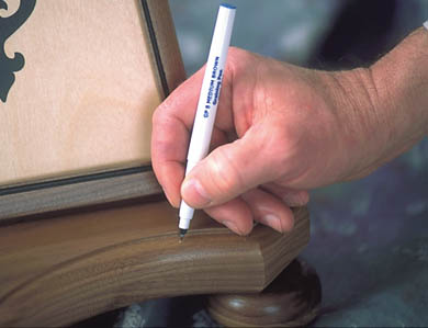 Dark Brown graining pen