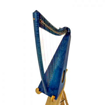 Sonnet Lap Harp - Vivid Blue