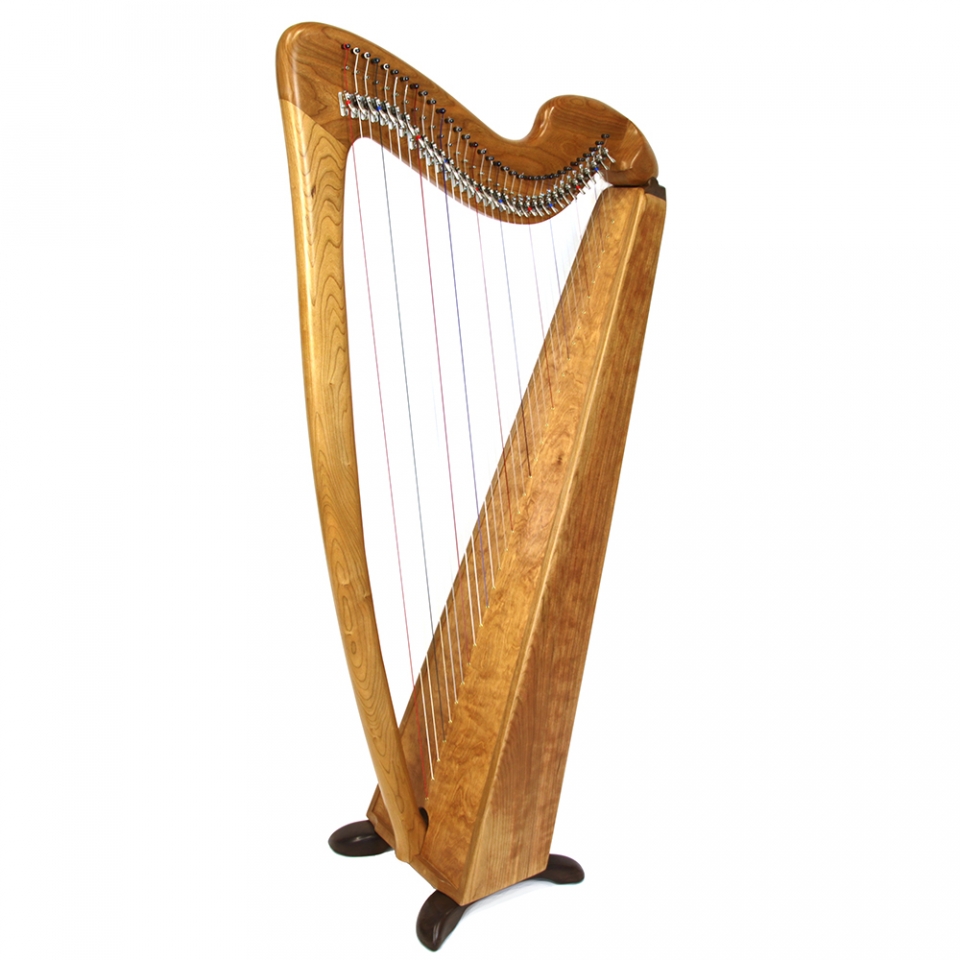 34 string floor harp cheap