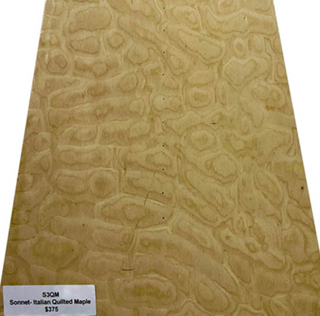 Sonnet - Quilted Maple Soundboard