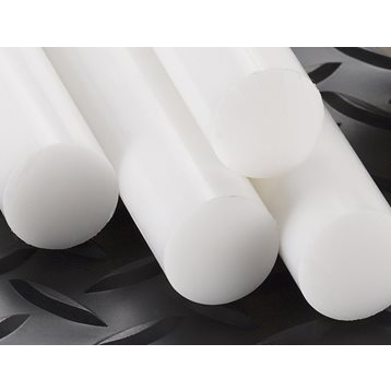 White delrin rod per inch