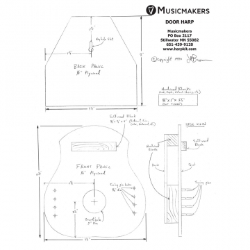 Door Harp Plan - Download