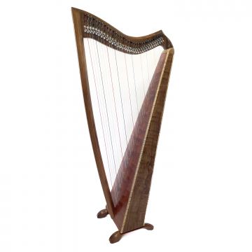 Walnut Jolie Harp (34 Strings)