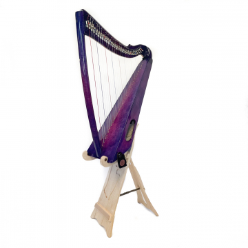 Sonnet Lap Harp - Galaxy Purple