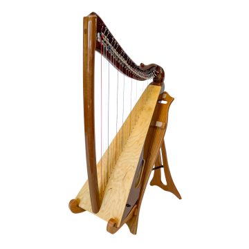 Sonnet Lap Harp - Walnut