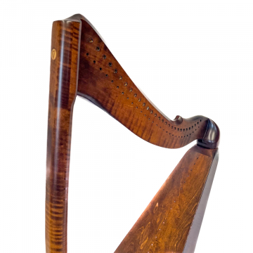 Sonnet Lap Harp - Antique Bronze