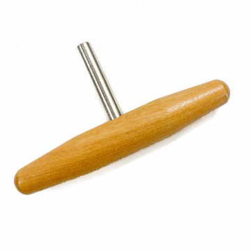 Wooden Handle Tuning Wrench for Threaded Harp Pins