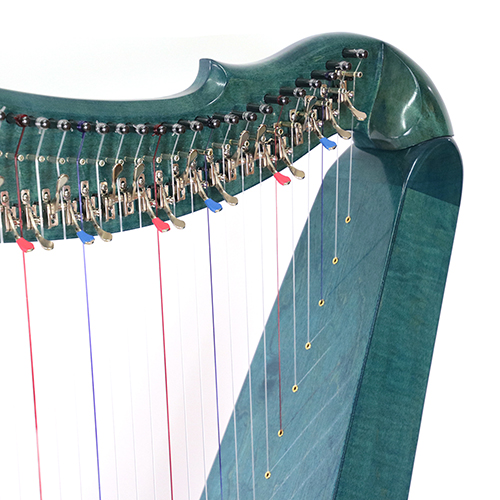 Angelite Blue Jolie Hybrid Harp