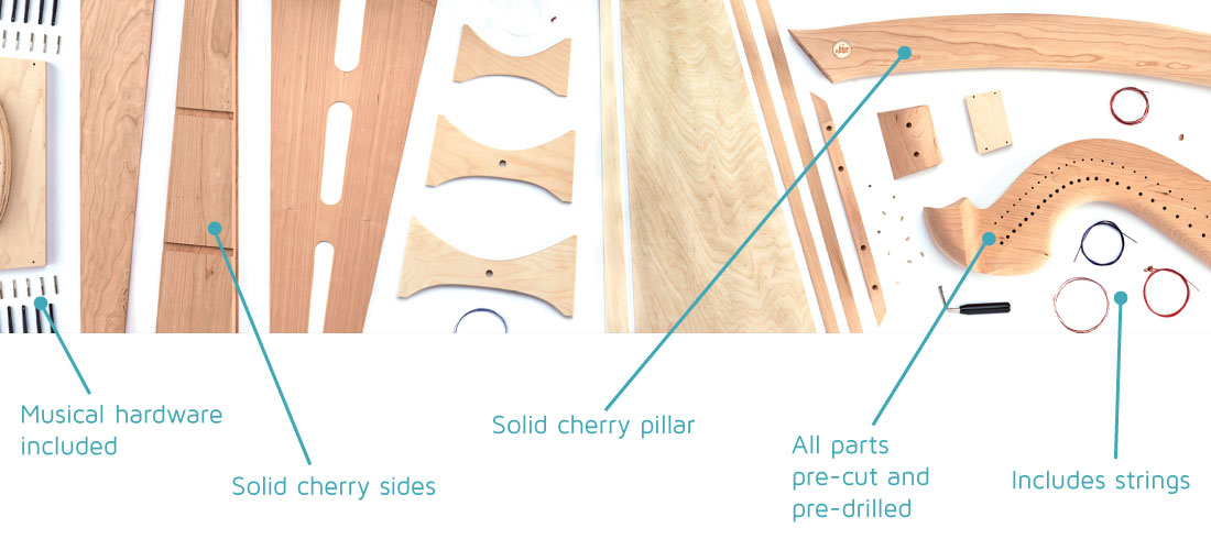 Cheyenne Harp kit specs