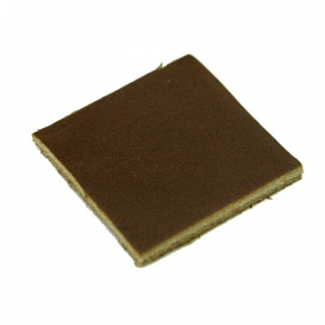 Leather scrap - 1 in. square