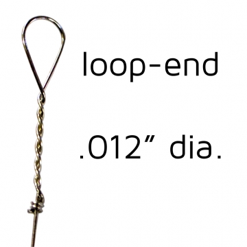 Loop-end  steel - .012 in.