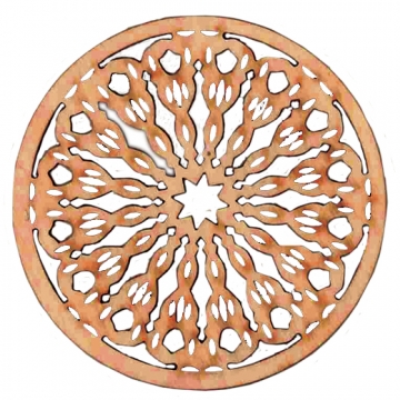 Snowflake Rosette