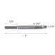 Threaded Harp Tuning Pin