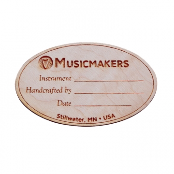 Wood Label for Kit Builders