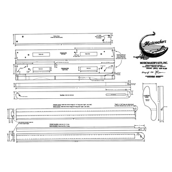 Hammered Dulcimer Stand Plan - Download