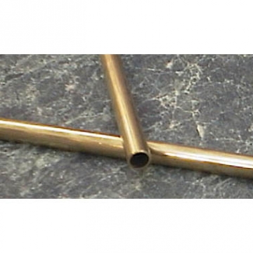 3/8" brass tubing, per foot