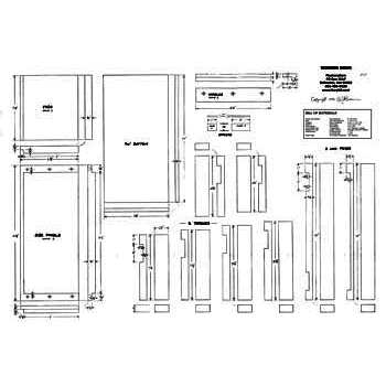 Wooden Drum Plan - Download