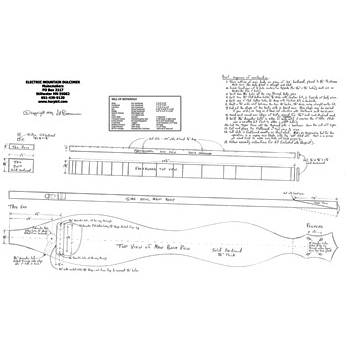 Electric Dulcimer Plan - Download