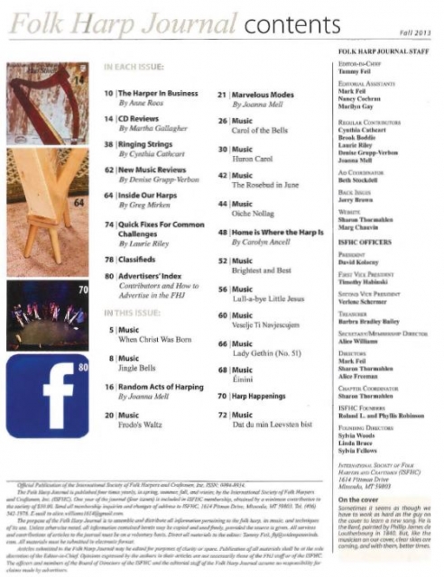FHJ Issue 160 - Fall 2013
