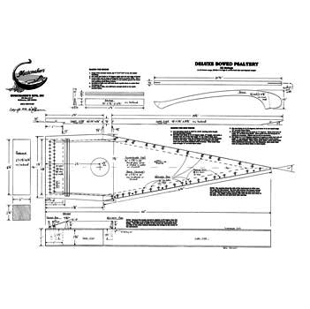 Bowed Psaltery Plans