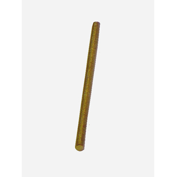 brass threaded rod - 3 in. long