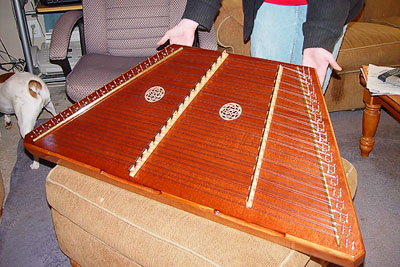 Customer's dulcimer